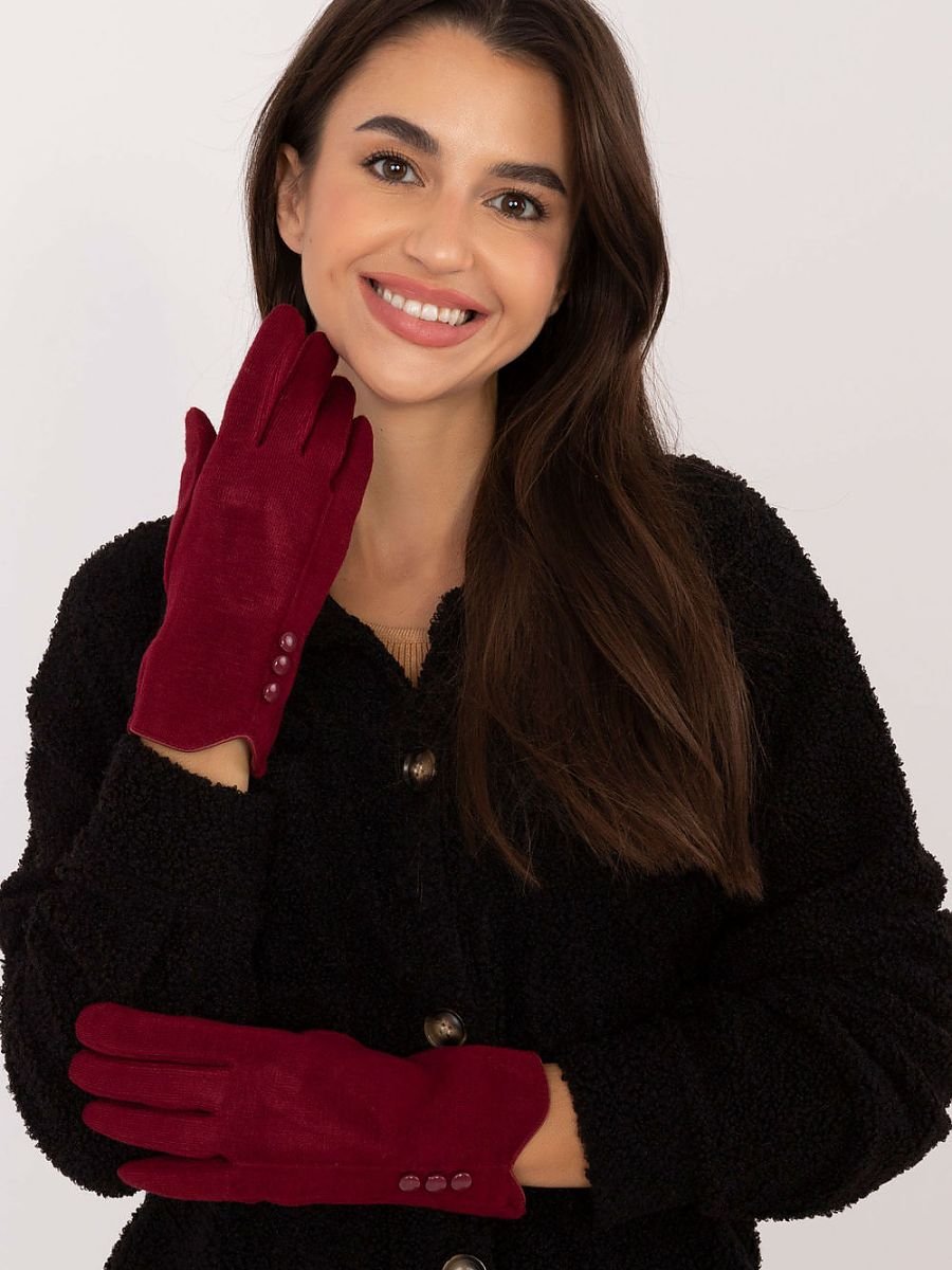 Women's Winter Gloves – Red