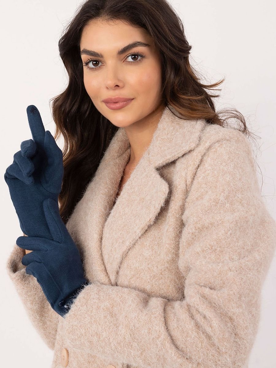 Women's Winter Gloves – Blue - Image 3