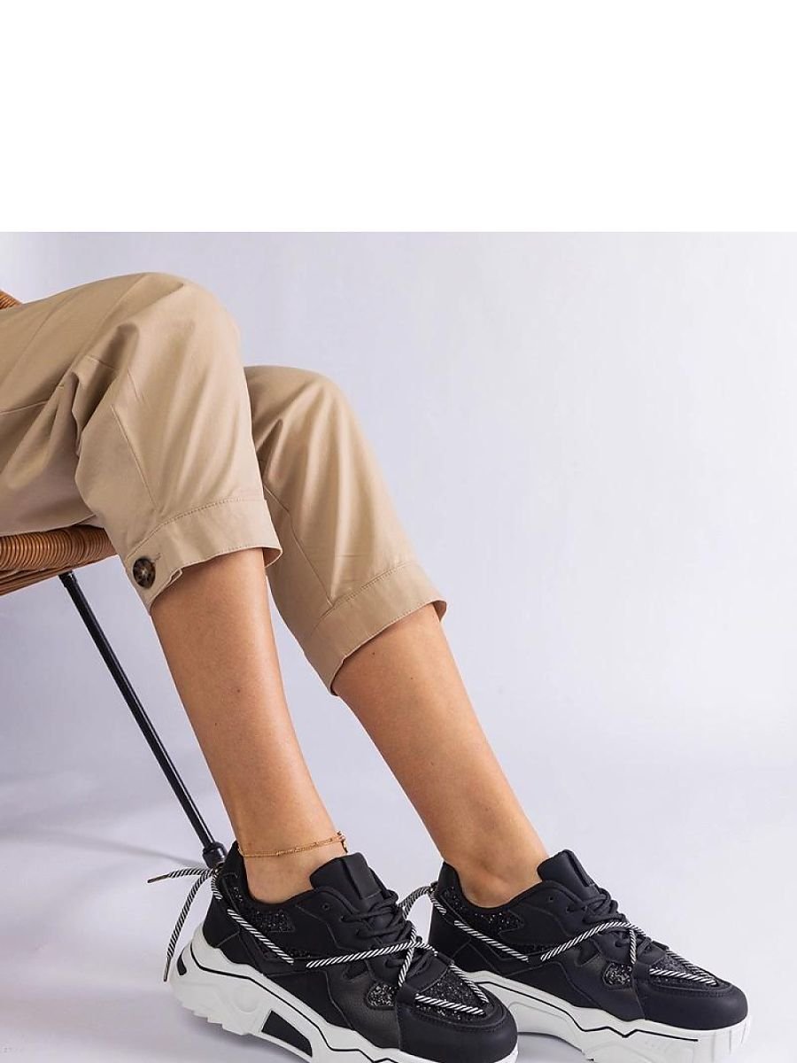 Women's Lightweight Sport Shoes – Black - Image 2