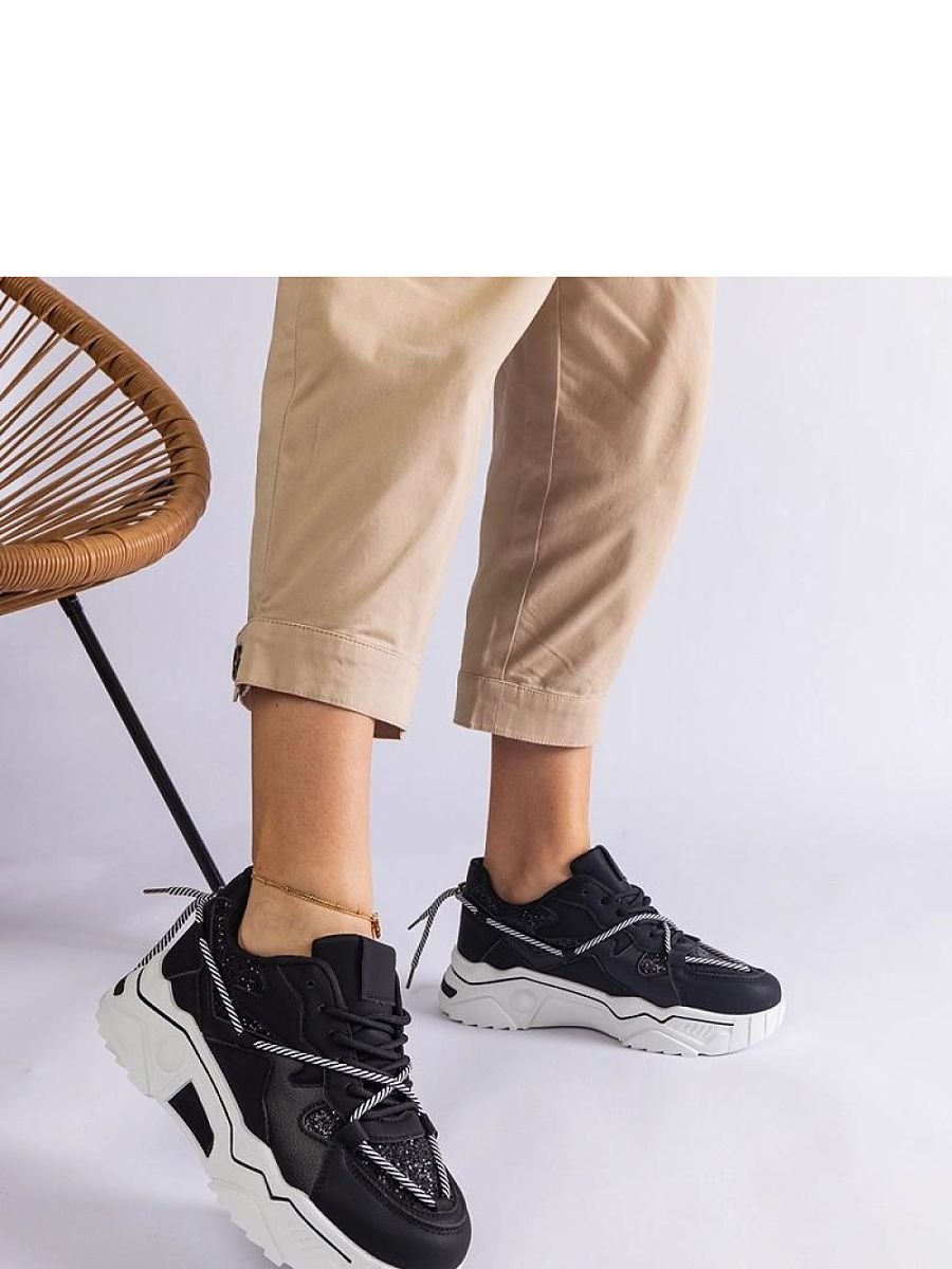 Women's Lightweight Sport Shoes – Black - Image 4