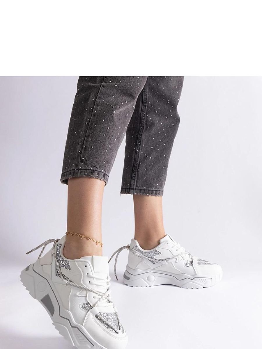 Women's Lightweight Sport Shoes – White - Image 4